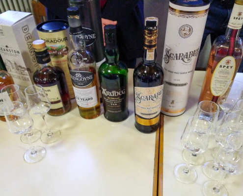 Whisky-Gottesdienst: Whiskys
